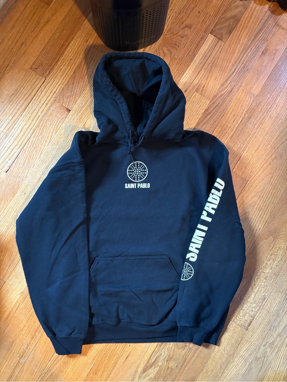 Kanye West Saint Pablo Tour Black Graphic Hoodie